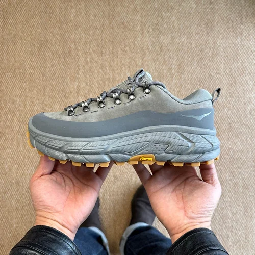 HOKA ONE ONE Tor Summit Low Hiking Shoes Dark Grey 1147952-ARDS