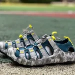 KEEN HYPERPORT H2 Grey Blue Water Shoes Sandals