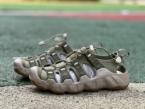 KEEN HYPERPORT H2 Green Grey Water Shoes Sandals