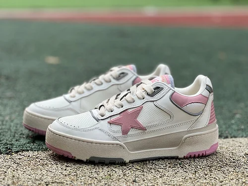 GGDB Golden Goose Forty2 White Pink Sneakers