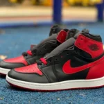DG2.0 Pure Original AJ1 High 85 Banned Black Red Retro Basketball Shoes HV6674-067