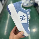 MLB NY Denim White Blue Sneakers