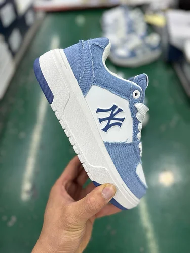 MLB NY Denim White Blue Sneakers