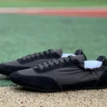 PRADA Collapse Black Suede Sneakers