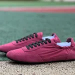 PRADA Collapse Fuchsia Suede Sneakers