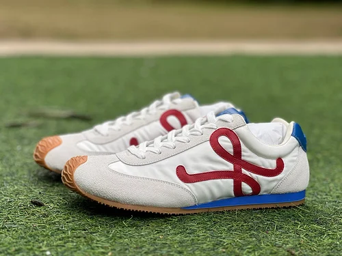 LOEWE Ballet Runner 2.0 Nylon Leather White Red Blue