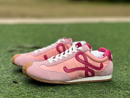 LOEWE Ballet Runner 2.0 Nylon Leather Pink