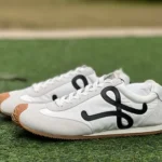 LOEWE Ballet Runner 2.0 Nylon Leather White Grey Black