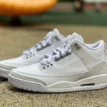RN Pure Original AJ3 White Cat Pure White Sneakers CT8532-111