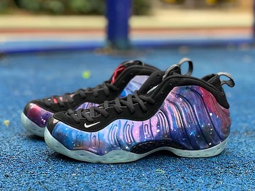 Non-Real Carbon Fiber Nike Air Foamposite One Galaxy Retro Basketball Shoes FQ4303-400