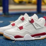 GX Pure Original AJ4 SB White Red Varsity Red Sneakers Nike SB x Air Jordan 4 DR5415-106