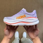 HOKA ONE ONE Bondi 9 Purple White Running Shoes 1162014/AGH