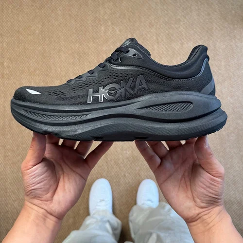 HOKA ONE ONE Bondi 9 Black Running Shoes 1162014/BBLC