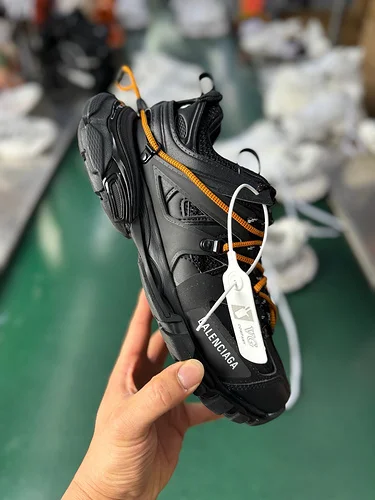 VG Pure Original Balenciaga Track Trail Black Orange Sneakers