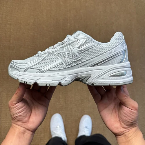 Pure Original NB 740 White Silver Sneakers U740WM2