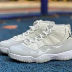 AJ11 White Grey High Top Sneakers Air Jordan 11 Grand Finale AR0715-110