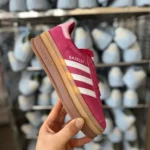 Pure Original Adidas Originals Gazelle Bold Women's Platform Sneakers Pink ID6997