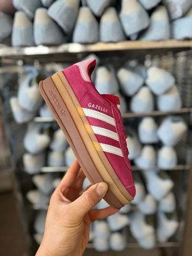 Pure Original Adidas Originals Gazelle Bold Women's Platform Sneakers Pink ID6997