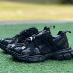 Balenciaga 3XL Spider Web Strap Black Sneakers