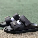 LOUIS VUITTON Pool Pillow Comfort Slides Black