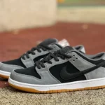 Dunk Black Grey Gum Sole Low Top Skateboarding Shoes HF3063-001 100