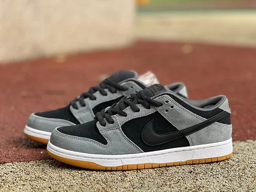 Dunk Black Grey Gum Sole Low Top Skateboarding Shoes HF3063-001 100