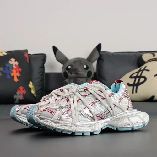 Balenciaga 3XL 10th Generation White Blue Red S2 xa Pure Original