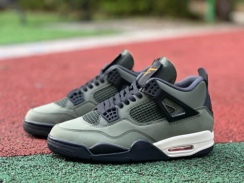 AJ4 Military Green UNDEFEATED Collaboration IB1519-200
