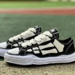 MMY Bone Black White Sneakers Maison Mihara Yasuhiro x AMIRI Skel-Top Low