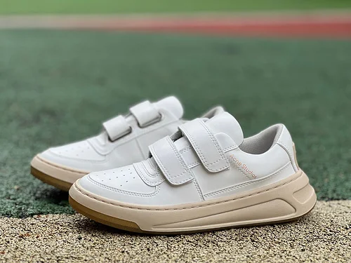 Acne Studios Velcro White Yellow Sneakers