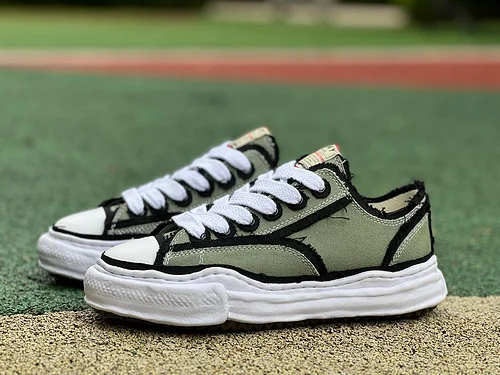 MYY White Green Black Sneakers Mihara Yasuhiro Peterson OG Sole OH