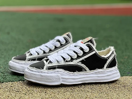 MYY Black White Sneakers Mihara Yasuhiro Peterson OG Sole OH