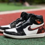 AJ1 Xuanwu Black White Orange Asia Limited CNY Snake Year IB3165-091