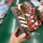 AD Originals Samba OG Brown Leopard Print Sneakers JI2734