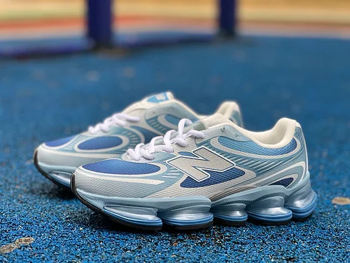 NB2000BA White Blue Cushioning Sneakers