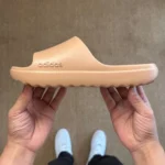 Adidas LUMIA ZNSORY SANDAL Anti-Slip One-Strap Slides Brown JP9579