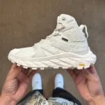 HOKA ONE ONE Anacapa GTX High Top Waterproof Hiking Shoes White 1130532/ESSN