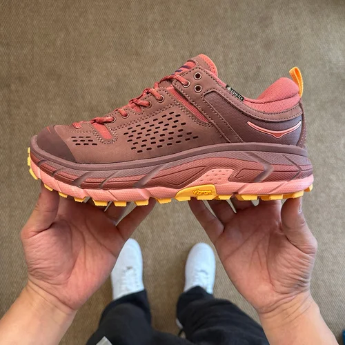 Pure Original Hoka Ultra Toa Hot Red GTX Waterproof Hiking Shoes 1130310/SHTS