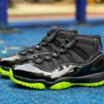 AJ11 Black Green High Top Sneakers CT8012-003