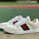 Gucci Screener Pure White Sneakers