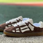 AMIRI Pacific Bones Brown Sneakers