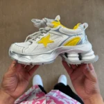 GG-CC Chunky Platform Casual Shoes Distressed Dad Shoes Air Column Size 35-40