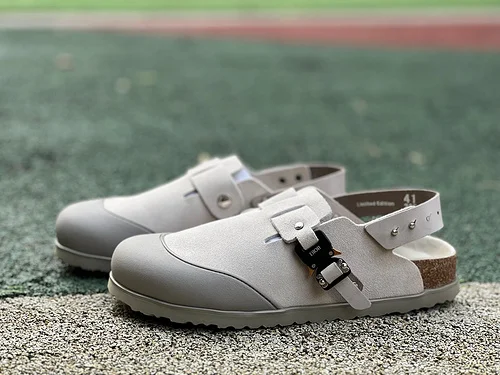 Dior Birkenstock Tokio Grey Sandals
