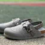 Dior Birkenstock Tokio Dark Grey Sandals