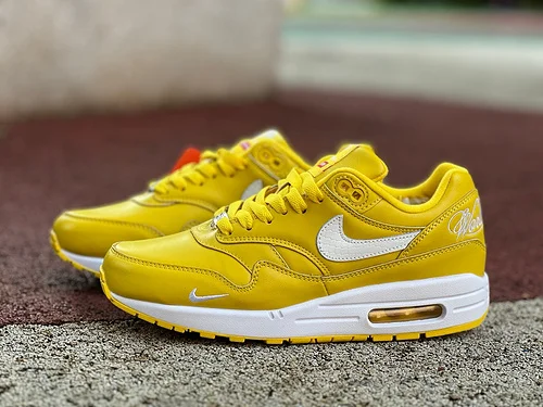 Nike Air Max 1 Yellow White Sneakers