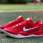S2 Pure Original Nike Kobe VIII Protro White Red Basketball Shoes HF9550-600