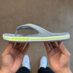 Grey Green Crocs Crocband Bea Flip Flops 5 Colors