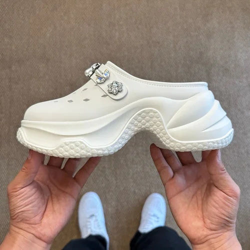 2025 Zhao Lusi GG-CC Lynn Same 7CM Platform Height Increasing Clogs Lucky Star MAX