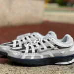 Nike P-6000 White Grey Black Low Top Sneakers IB3081-001