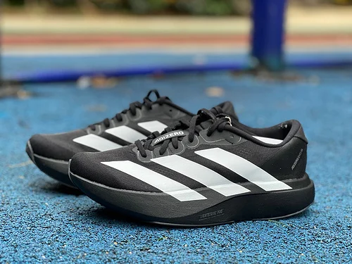 Adidas Adizero Evo SL Black White Marathon Training Running Shoes JP7149